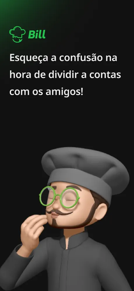 Bill, o mascote do app